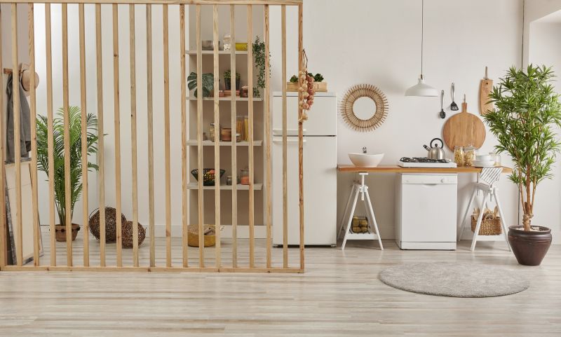 Partition Wall Installation in Progress